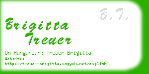 brigitta treuer business card